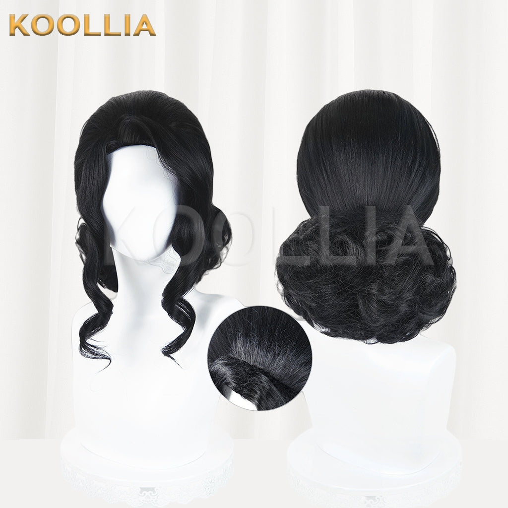 Demon Slayer Kibutsuji Muzan Short Black Hair Basic Wig