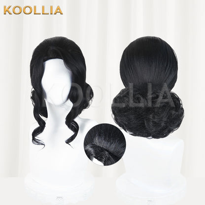 Demon Slayer Kibutsuji Muzan Short Black Hair Basic Wig