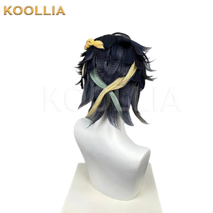 Genshin Impact Kinich Short Mix Hair Styled Basic Wig