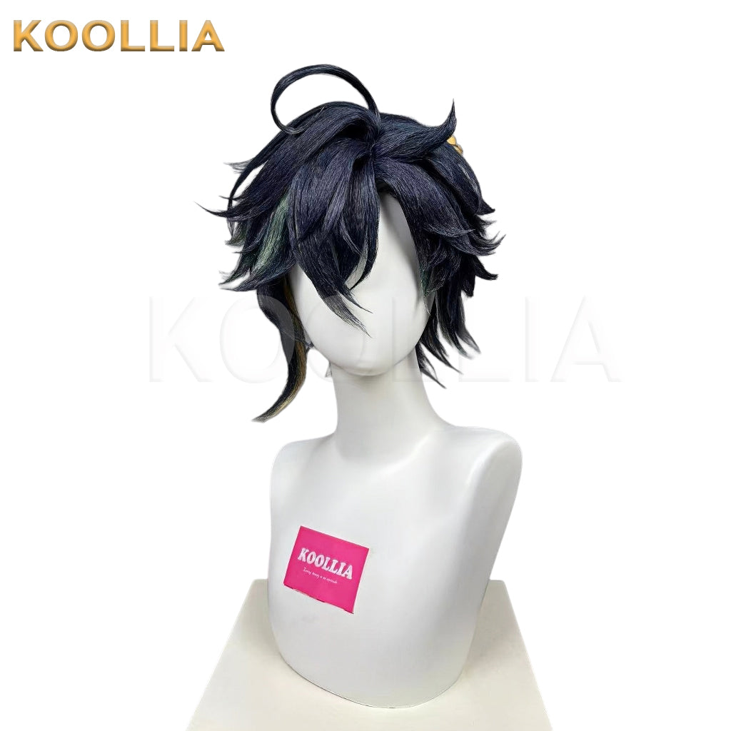 Genshin Impact Kinich Short Mix Hair Styled Basic Wig