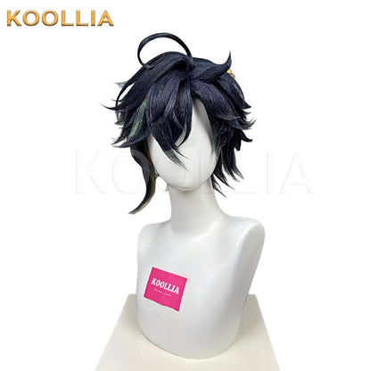 Genshin Impact Kinich Short Mix Hair Styled Basic Wig
