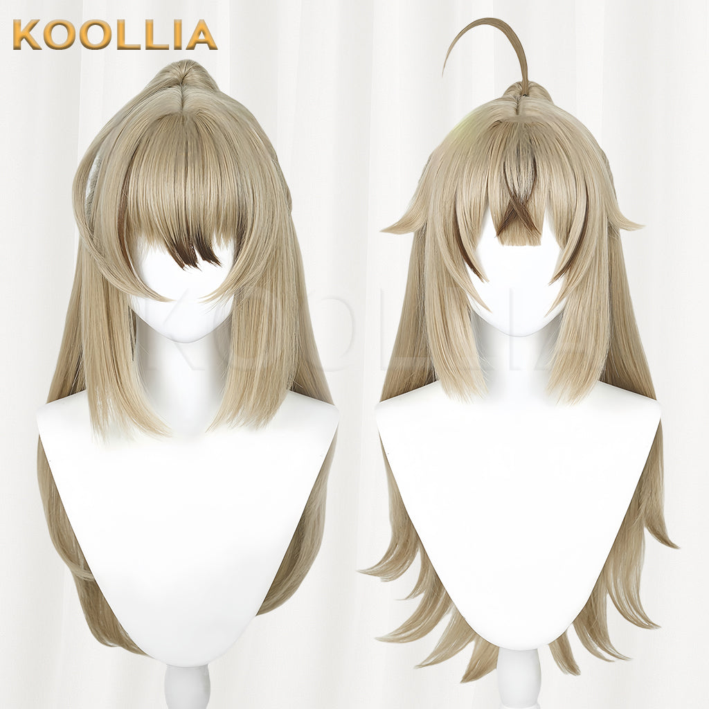 Genshin Impact Kirara Long Brown Hair Basic Wig