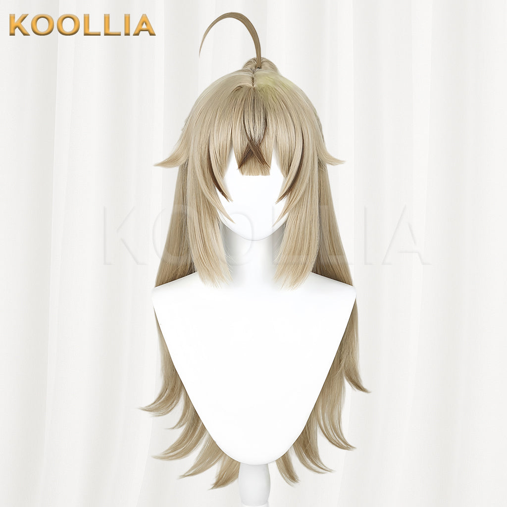Genshin Impact Kirara Long Brown Hair Basic Wig