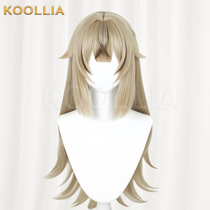 Genshin Impact Kirara Long Brown Hair Basic Wig
