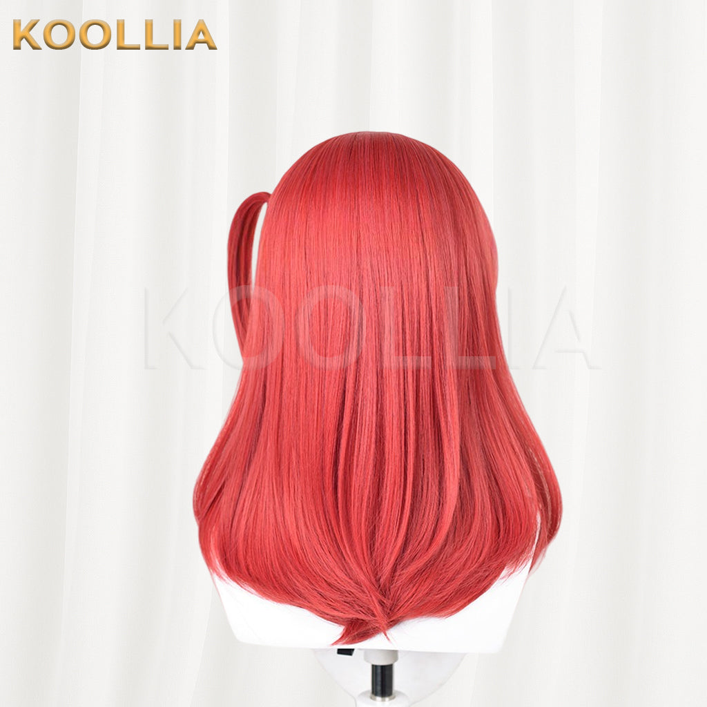 Bocchi The RockV Kita Ikuyo Long Red Hair Basic Wig