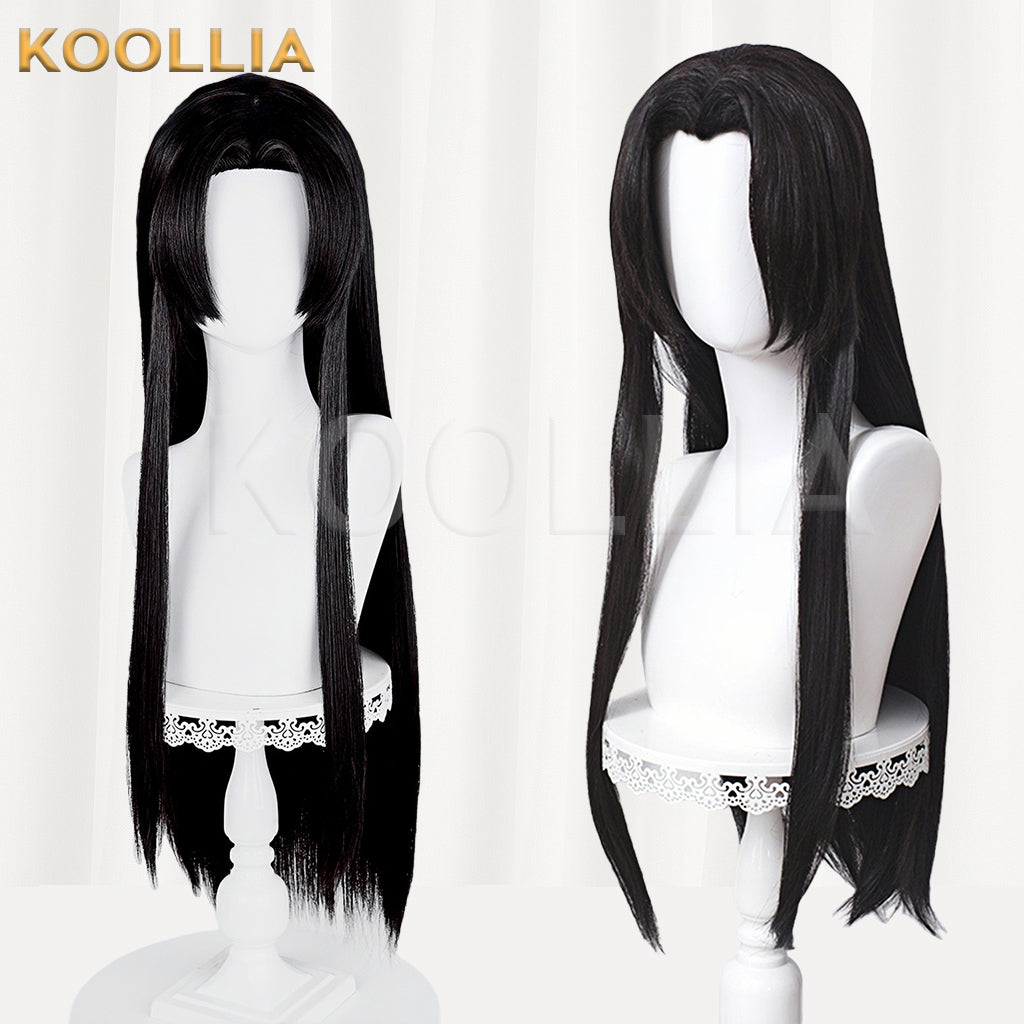 Demon Slayer Kochou Kanae Long Black Hair Basic Wig