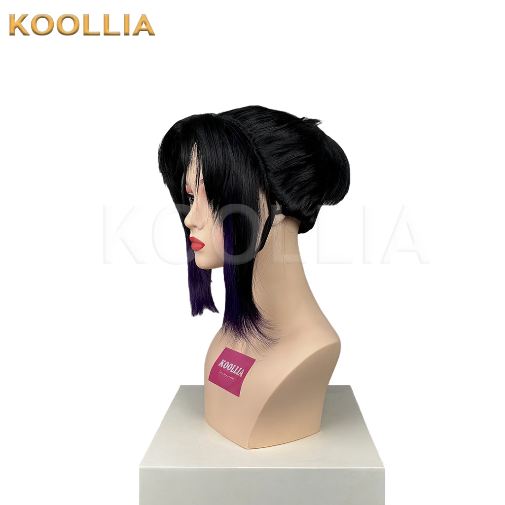 Demon Slayer Kochou Shinobu Short Mix Hair Styled Basic Wig