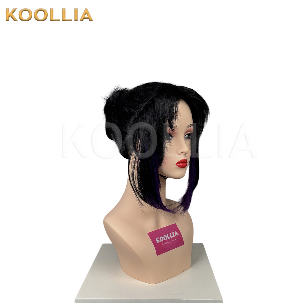 Demon Slayer Kochou Shinobu Short Mix Hair Styled Basic Wig
