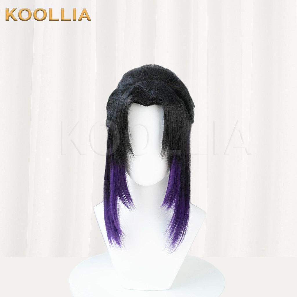 Demon Slayer Kochou Shinobu Short Mix Hair Basic Wig