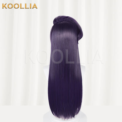 Komi Can’t Communicate Komi Shouko Long Purple Hair Basic Wig