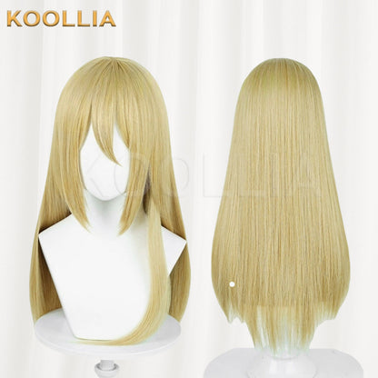 Attack on Titan Krista Lenz Long Yellow Hair Basic Wig