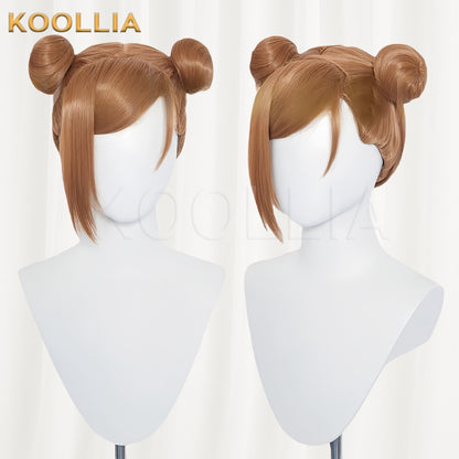 Jujutsu Kaisen Kugisaki Nobara kurze braune Haare Basic Perücke