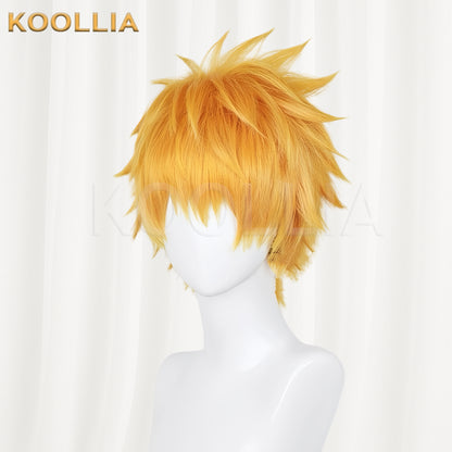 Blue Lock Kunigami Rensuke Short Orange Hair Basic Wig
