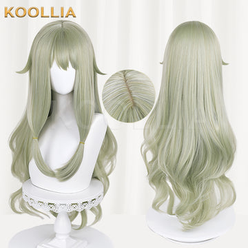 Project Sekai: Colorful Stage feat. Hatsune Miku Kusanagi Nene Long Green Hair Basic Wig - KOOLLIA