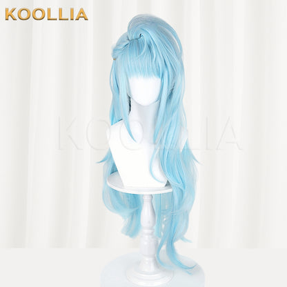 Path to Nowhere L.L. Long Blue Hair Basic Wig