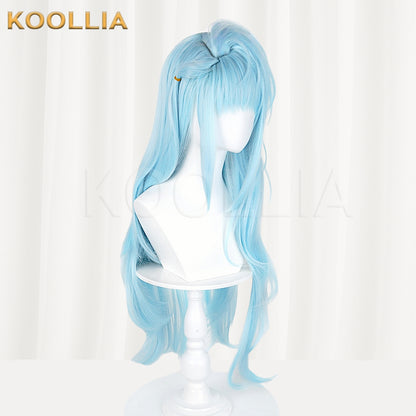 Path to Nowhere L.L. Long Blue Hair Basic Wig