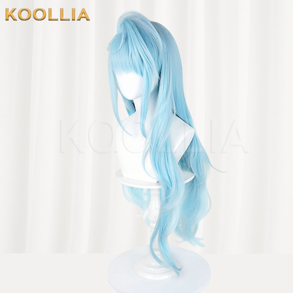 Path to Nowhere L.L. Long Blue Hair Basic Wig