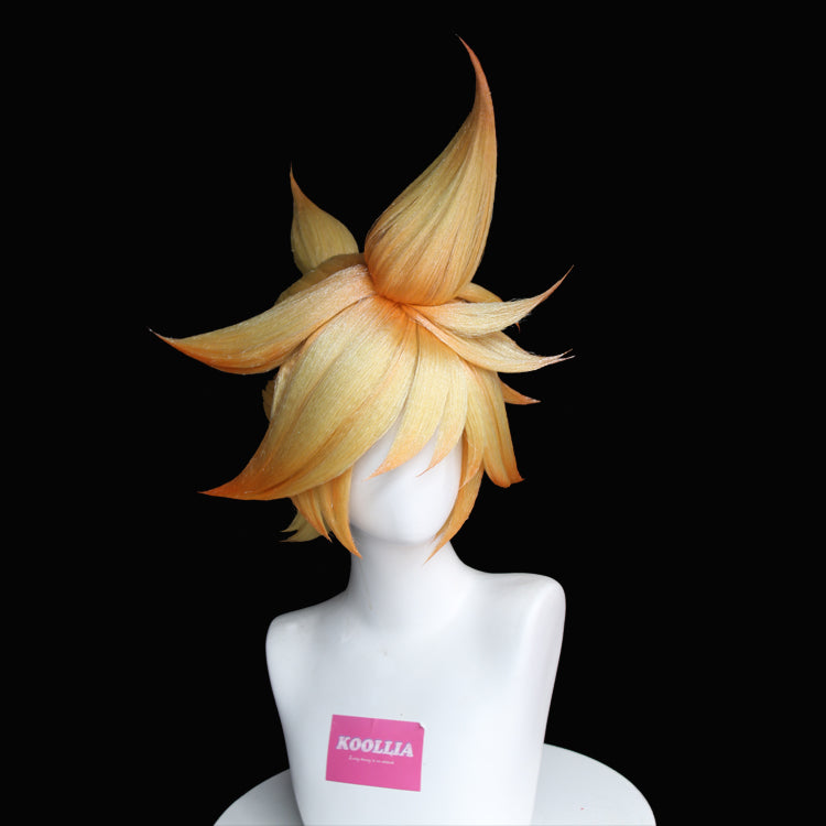 Kagamine Len Custom Cosplay Wig