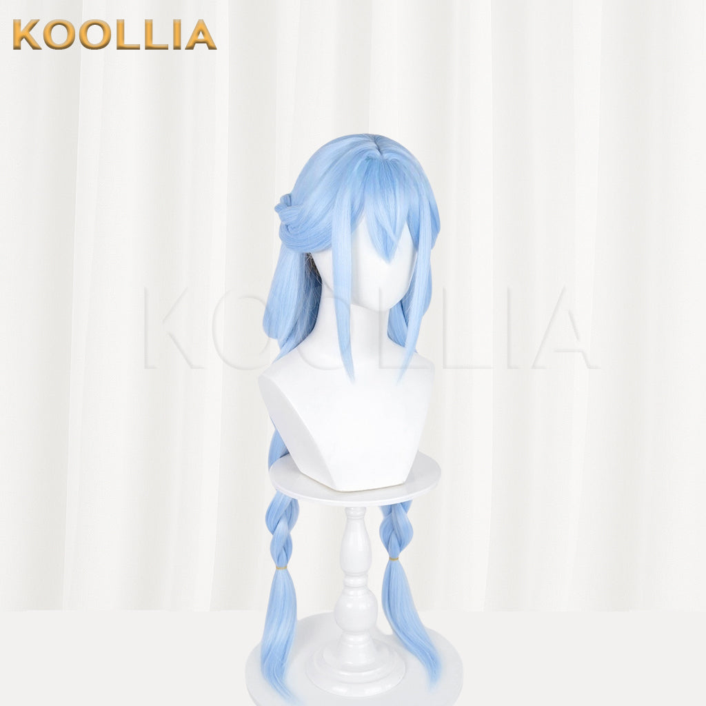 Naraka: Bladepoint Lannie Long Blue Hair Basic Wig