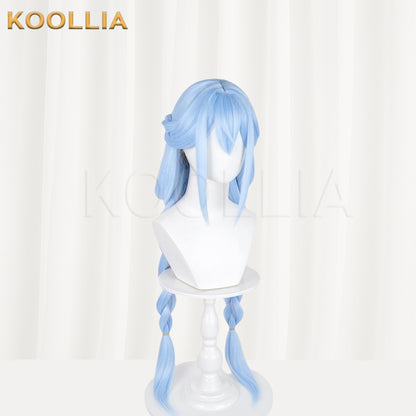 Naraka: Bladepoint Lannie Long Blue Hair Basic Wig