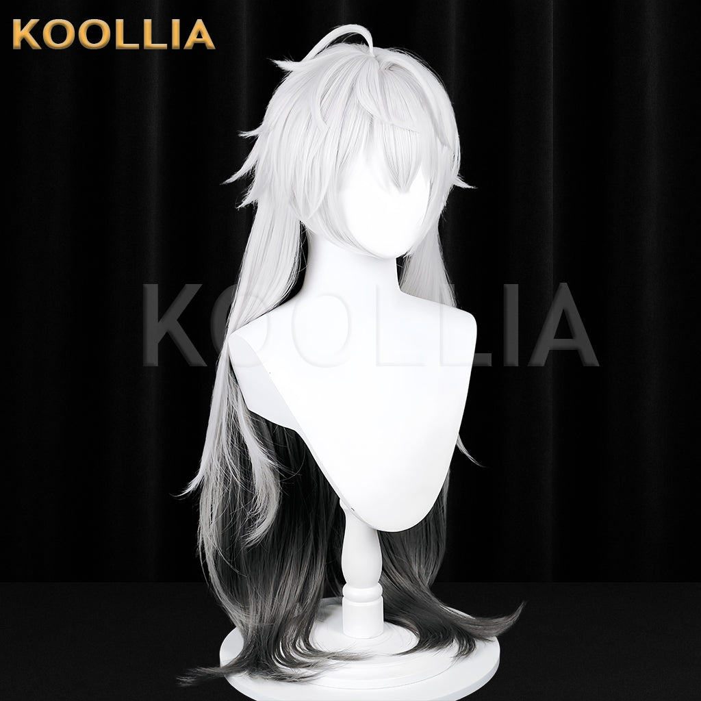 Arknights Lappland Long Silver-White Hair Basic Wig