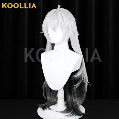 Arknights Lappland Long Silver-White Hair Basic Wig