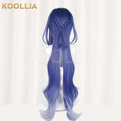 Genshin Impact Lauma Long Purple Hair Basic Wig