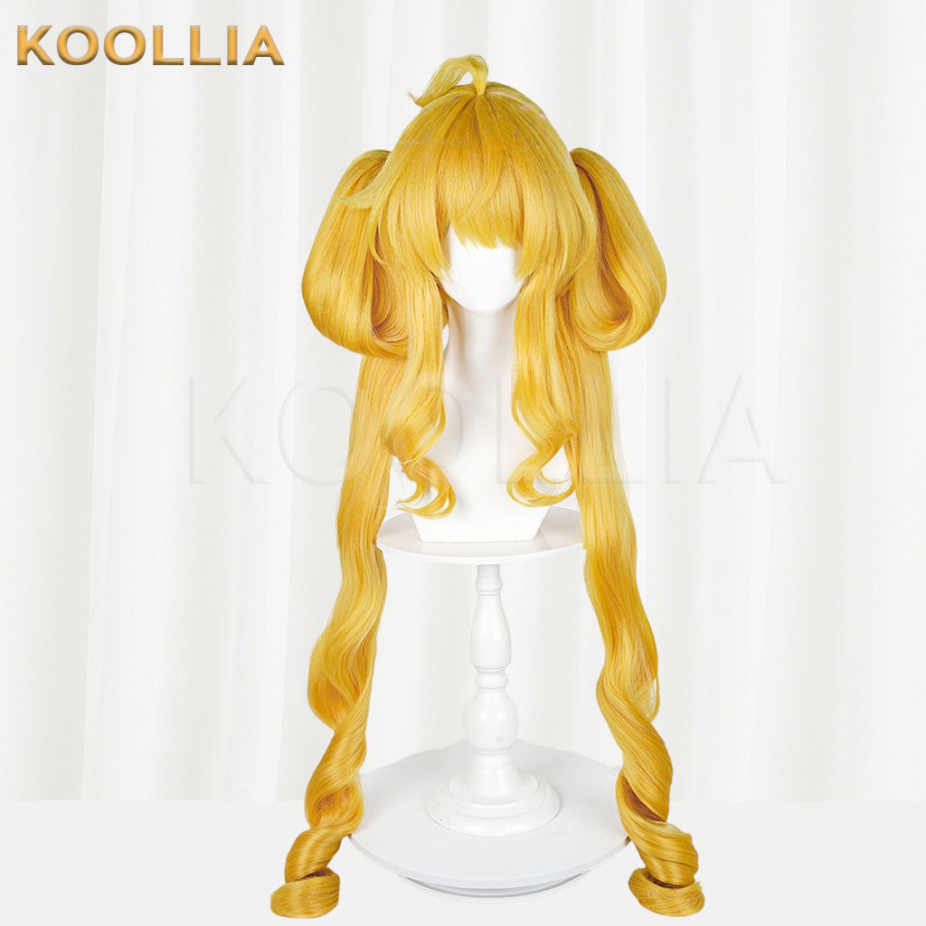 Arknights Leizi the Thunderbringer Long GoldenHair Basic Wig