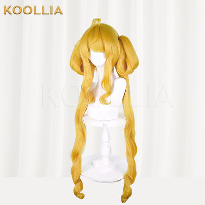Arknights Leizi the Thunderbringer Long Golden Hair Basic Wig