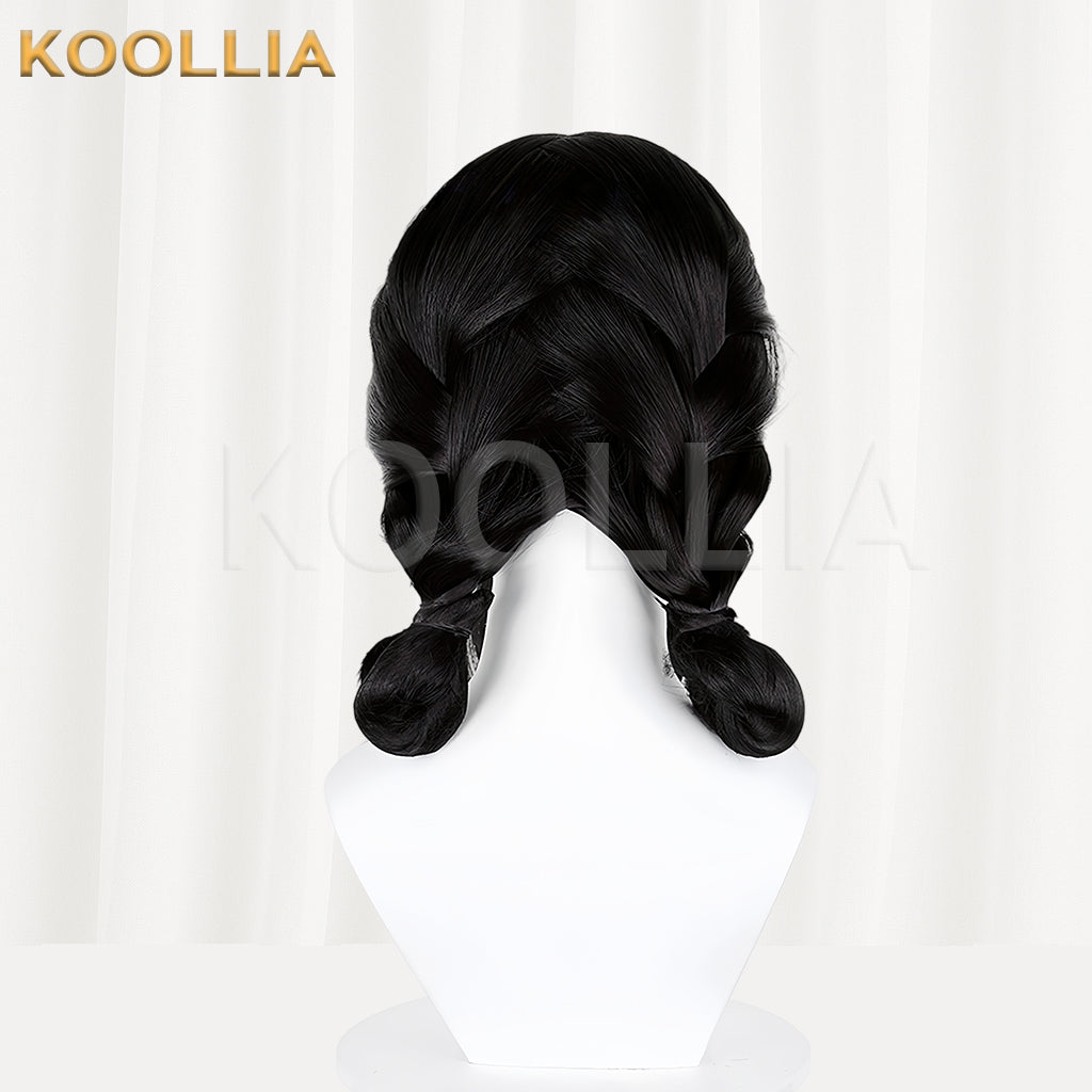 (Pre-sale)Lanxi Town Li Qingning Long/Short Black Hair Basic Wig