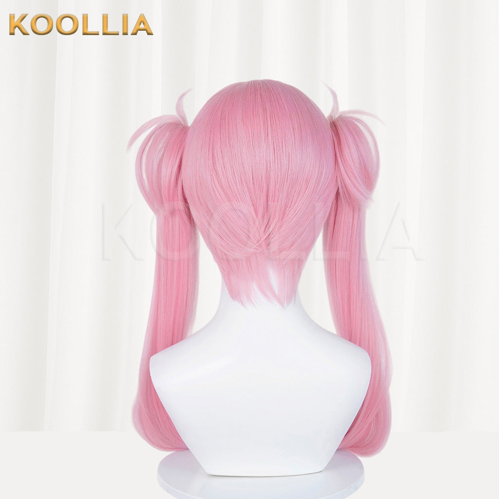 Link Click Li Tianxi Long Pink Hair Basic Wig