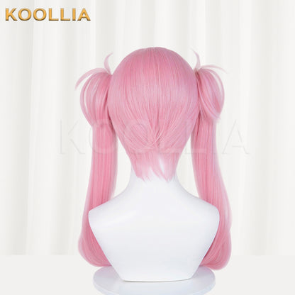 Link Click Li Tianxi Long Pink Hair Basic Wig