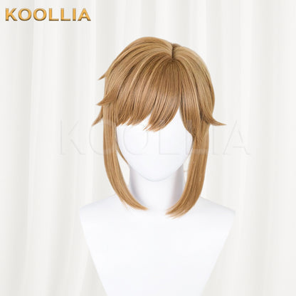Legend of Zelda Link Short Brown/Yellow Hair Basic Wig