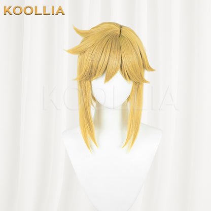 Legend of Zelda Link Short Brown/Yellow Hair Basic Wig