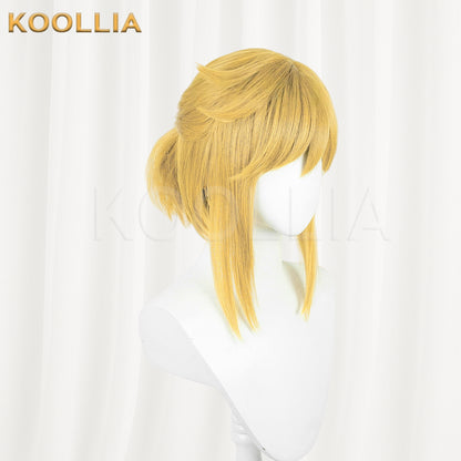 Legend of Zelda Link Short Brown/Yellow Hair Basic Wig