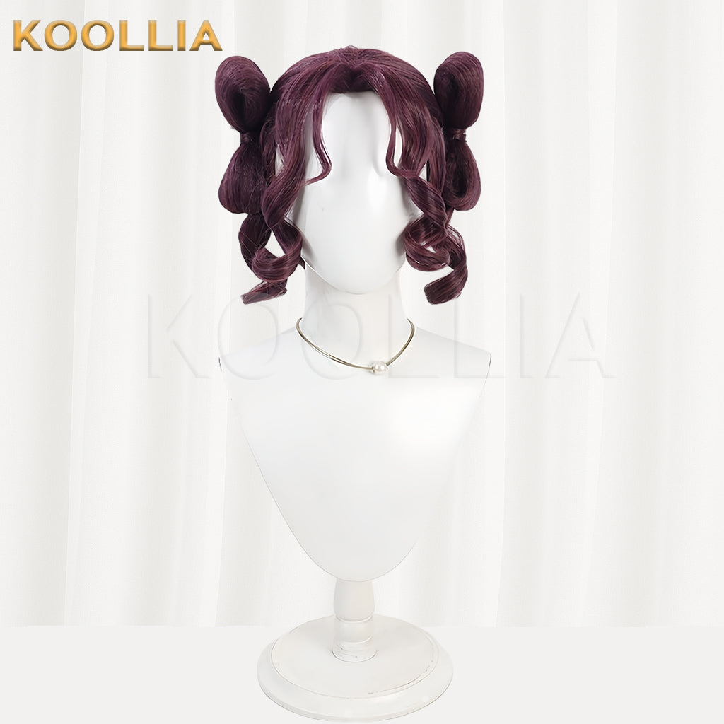 The Apothecary Diaries Loulan Short Purple Hair Basic Wig