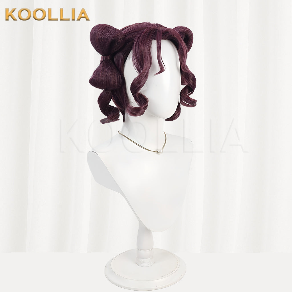 The Apothecary Diaries Loulan Short Purple Hair Basic Wig