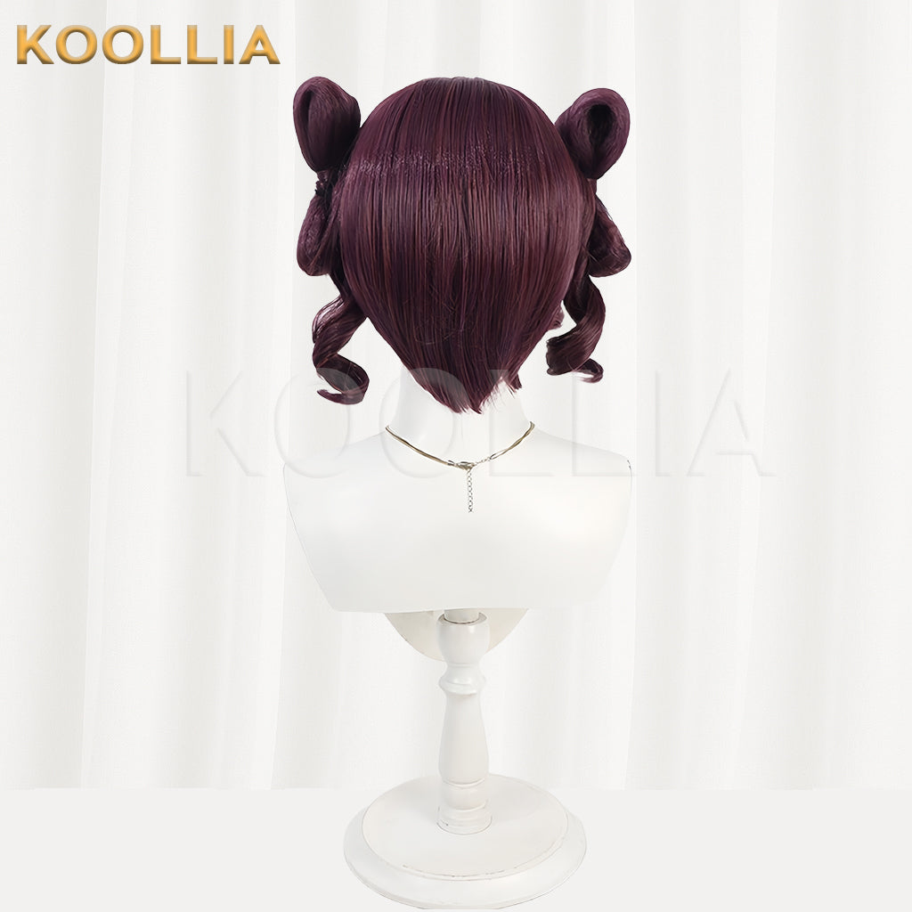 The Apothecary Diaries Loulan Short Purple Hair Basic Wig