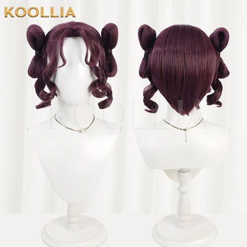 The Apothecary Diaries Zicui/Loulan Short Purple Hair Basic Wig - KOOLLIA