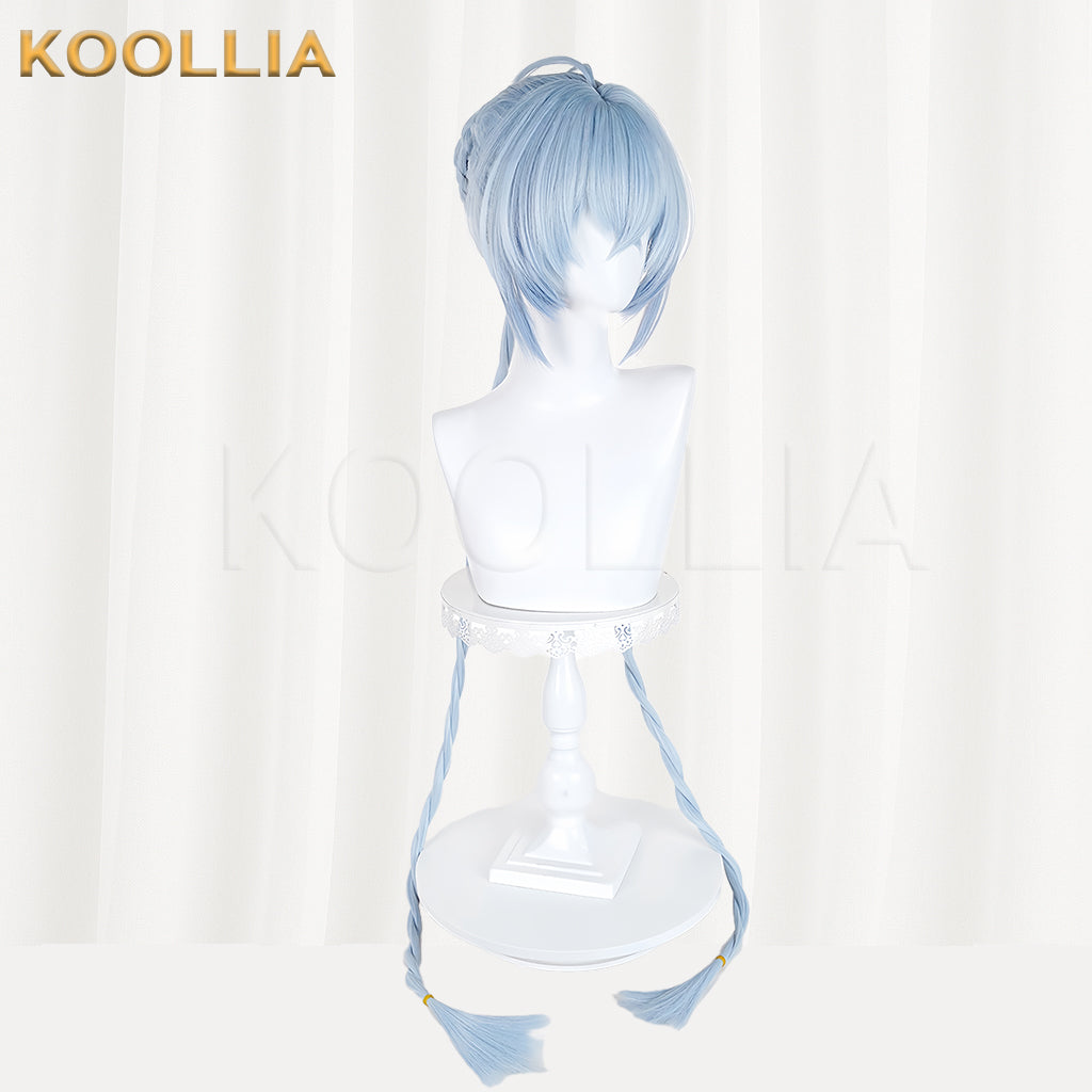 Zenless Zone Zero Lucia Long Blue Hair Basic Wig