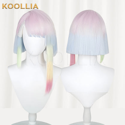 Cyberpunk: Edgerunners Lucyna Kushinada Short Mix Hair Basic Wig