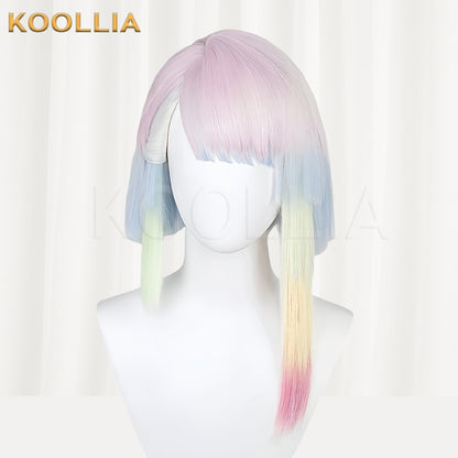 Cyberpunk: Edgerunners Lucyna Kushinada Short Mix Hair Basic Wig