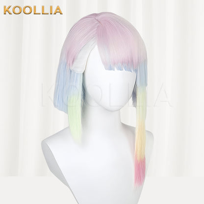 Cyberpunk: Edgerunners Lucyna Kushinada Short Mix Hair Basic Wig