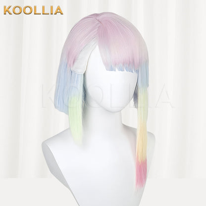 Cyberpunk: Edgerunners Lucyna Kushinada Short Mix Hair Basic Wig