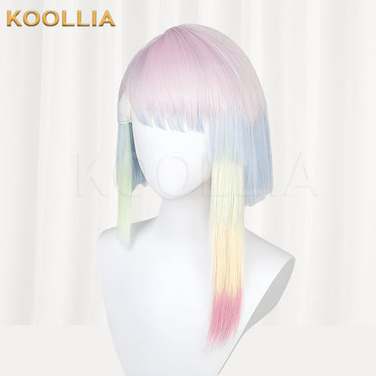 Cyberpunk: Edgerunners Lucyna Kushinada Short Mix Hair Basic Wig