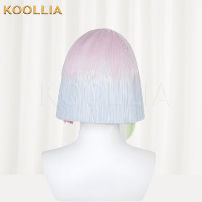 Cyberpunk: Edgerunners Lucyna Kushinada Short Mix Hair Basic Wig