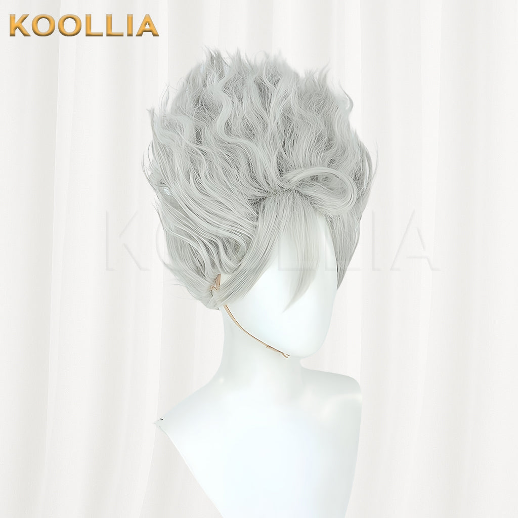 One Piece Luffy Short Silver Hair Basic Wig