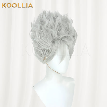 One Piece Luffy Short Silver Hair Basic Wig
