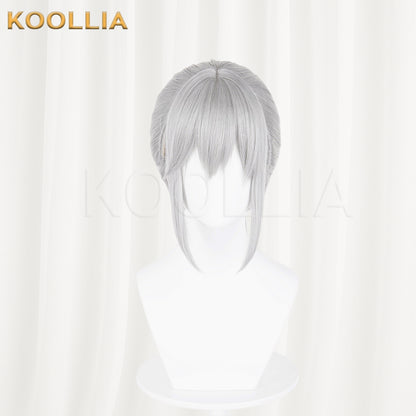 Delta Force Luna Arknights Long Sliver Hair Basic Wig