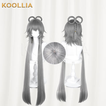 Virtual Singer Luo Tianyi Long Mix Hair Basic Wig - KOOLLIA